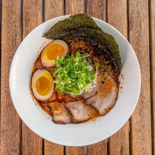Soy Sauce Chicken with Egg Noodles